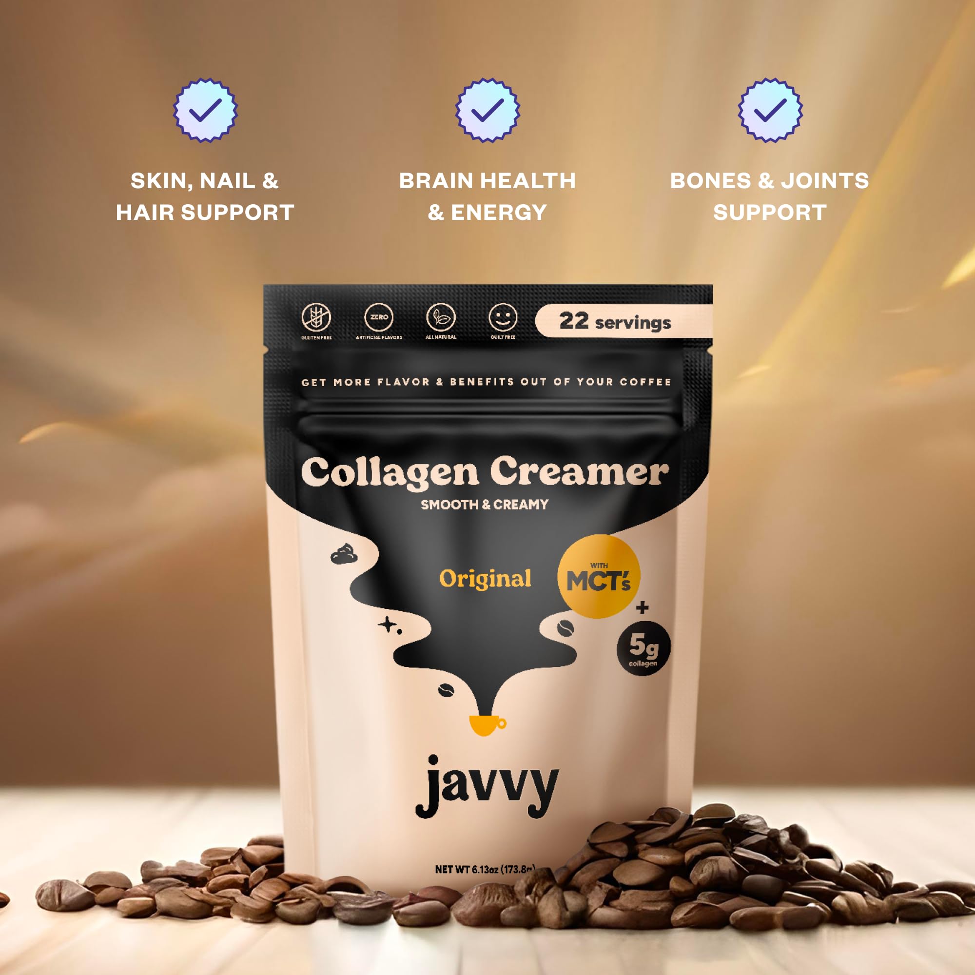 Amazon.com: Collagen Protein Coffee Creamer - Made with Grass Fed
